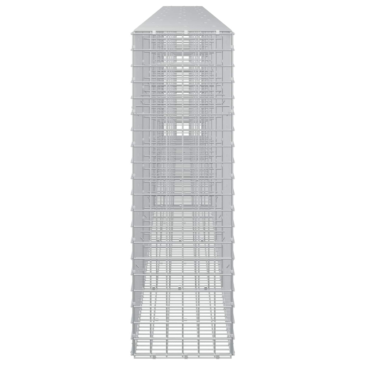 vidaXL Gabion z drutu 5 mm i siatką 5x5 cm 650x30x100 cm