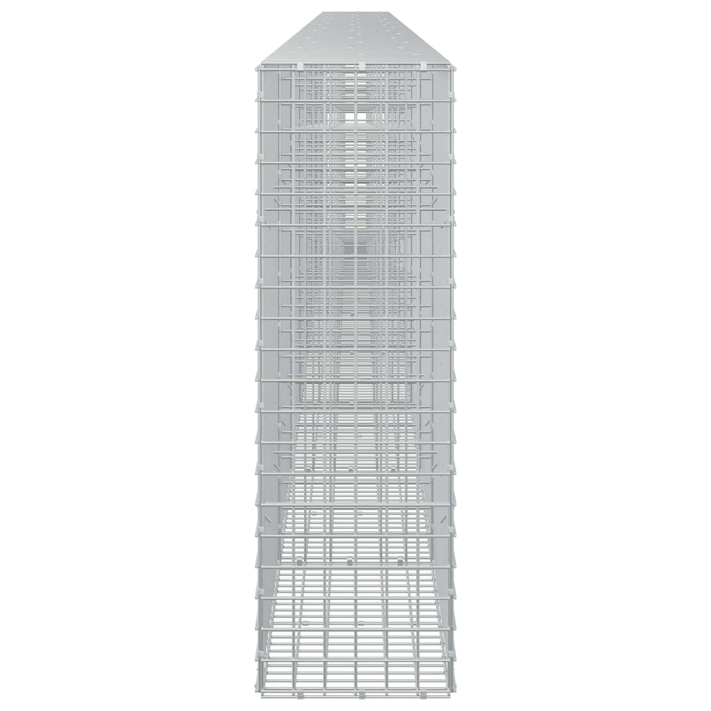 vidaXL Gabion z drutu 5 mm i siatką 5x5 cm 800x30x100 cm