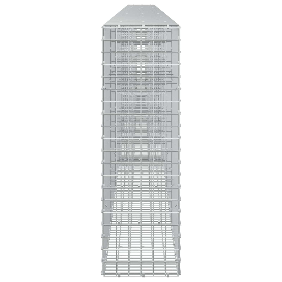 vidaXL Gabion z drutu 5 mm i siatką 5x5 cm 800x30x100 cm
