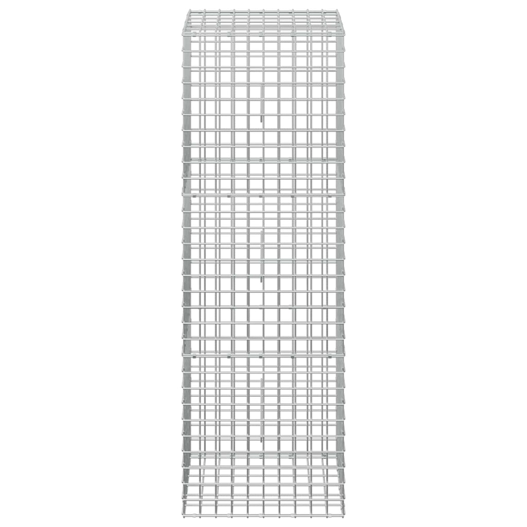 vidaXL Gabion z drutu 5 mm i siatką 5x5 cm 50x30x150 cm