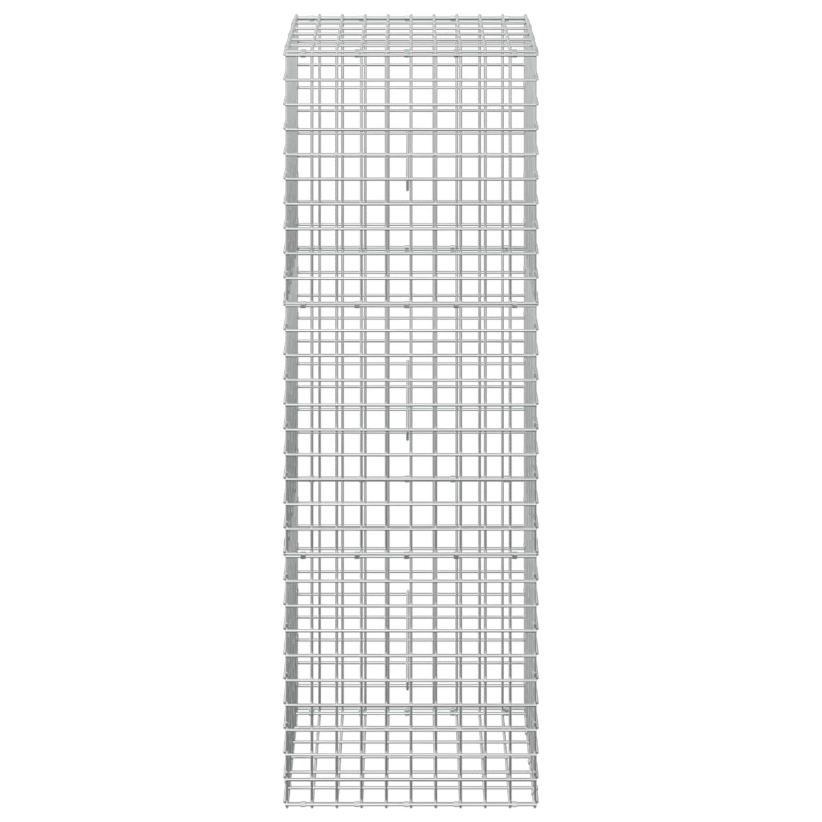 vidaXL Gabion z drutu 5 mm i siatką 5x5 cm 50x30x150 cm