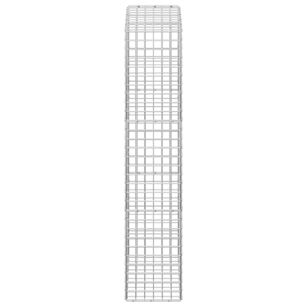 vidaXL Gabion z drutu 5 mm i siatką 5x5 cm 50x30x150 cm