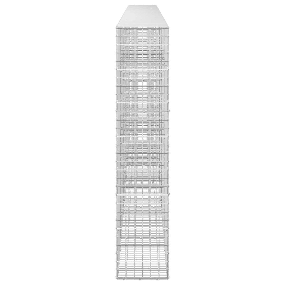 vidaXL Gabion z drutu 5 mm i siatką 5x5 cm 550x30x150 cm