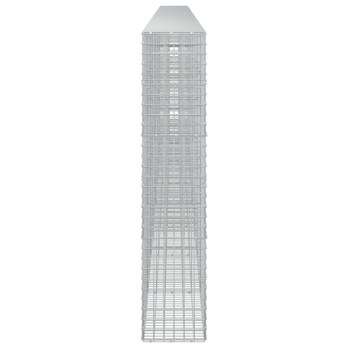 vidaXL Gabion z drutu 5 mm i siatką 5x5 cm 800x30x150 cm