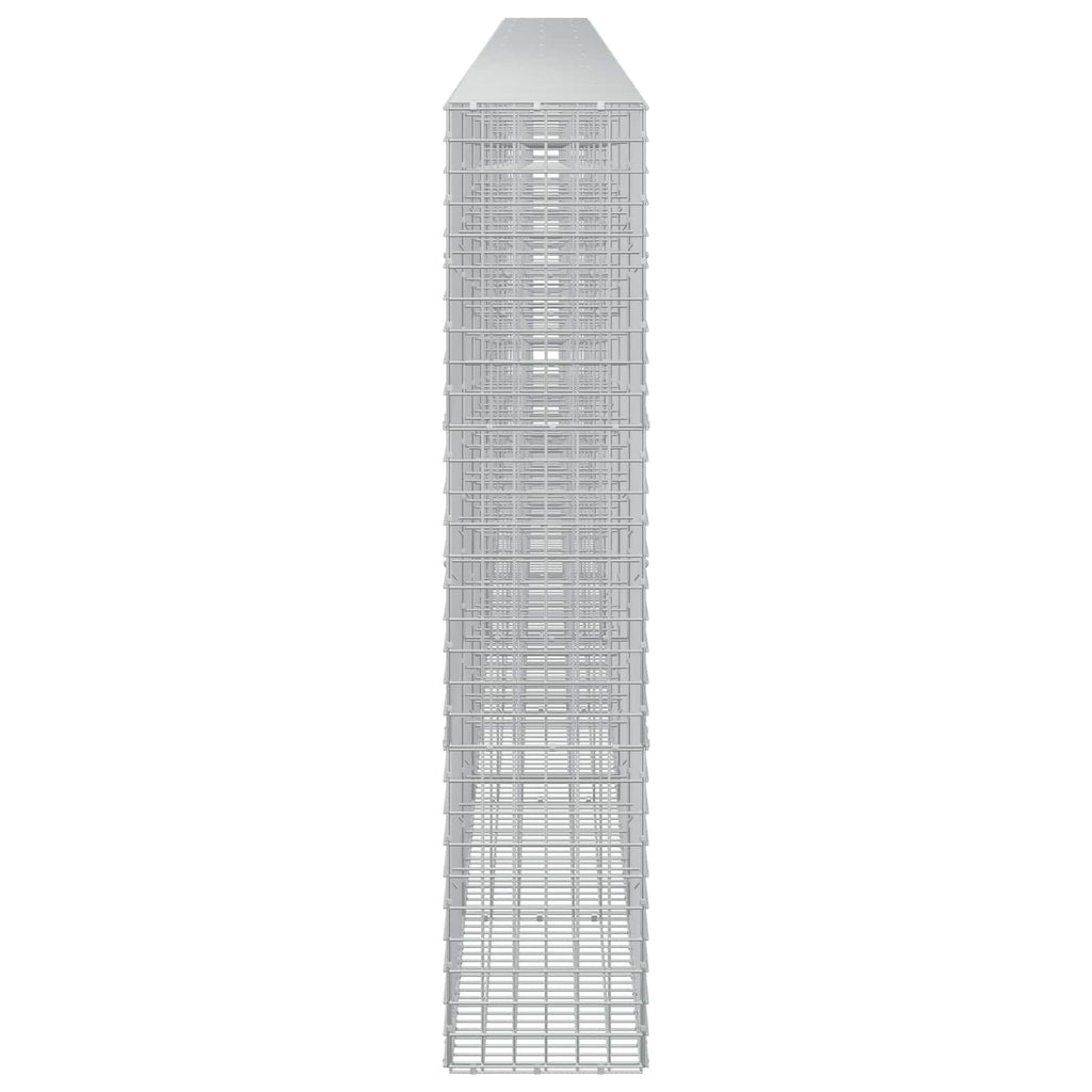 vidaXL Gabion z drutu 5 mm i siatką 5x5 cm 850x30x150 cm