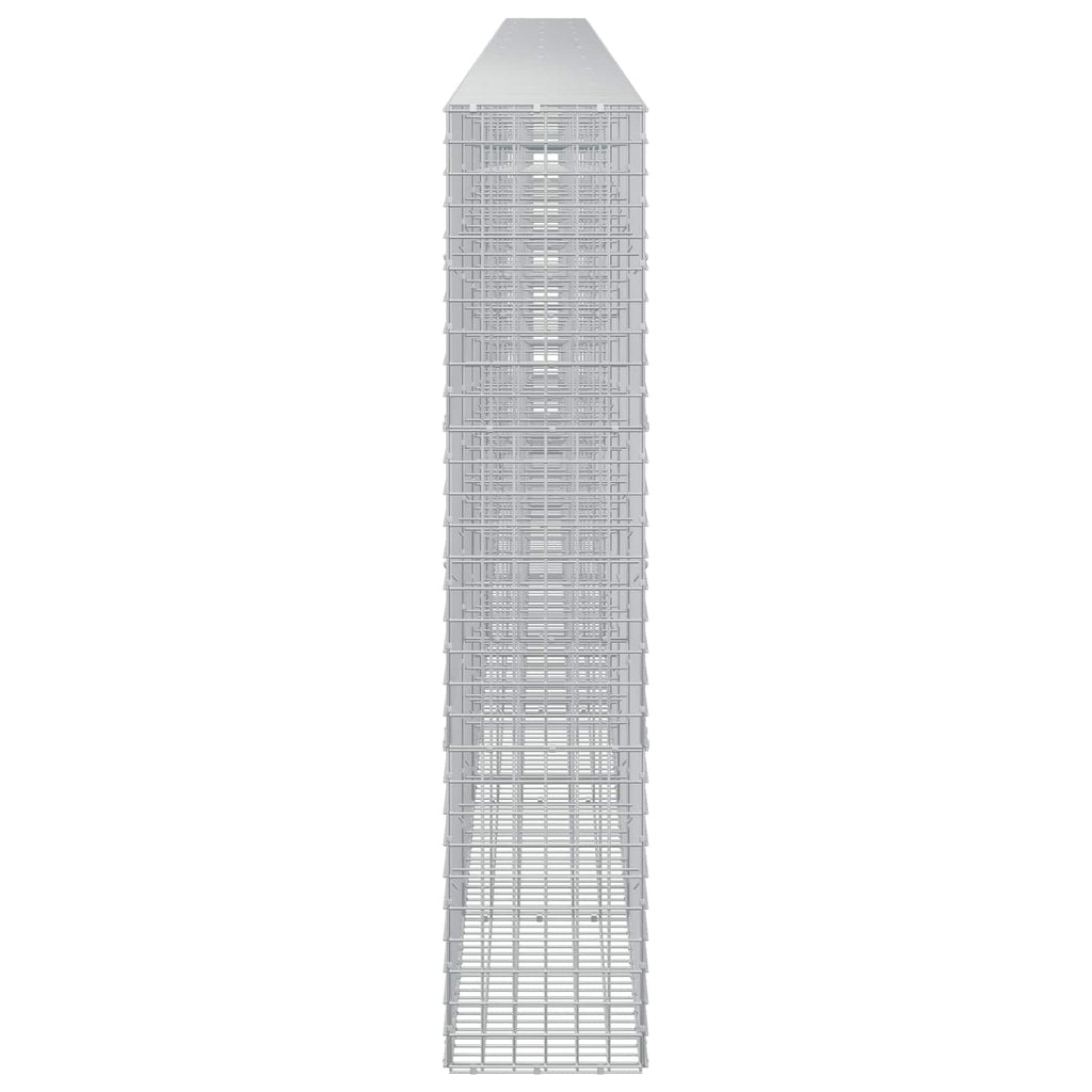 vidaXL Gabion z drutu 5 mm i siatką 5x5 cm 900x30x150 cm