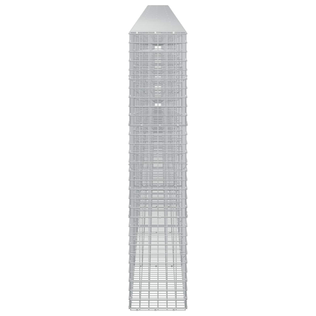 vidaXL Gabion z drutu 5 mm i siatką 5x5 cm 1100x30x150 cm