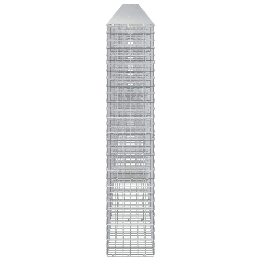 vidaXL Gabion z drutu 5 mm i siatką 5x5 cm 1150x30x150 cm