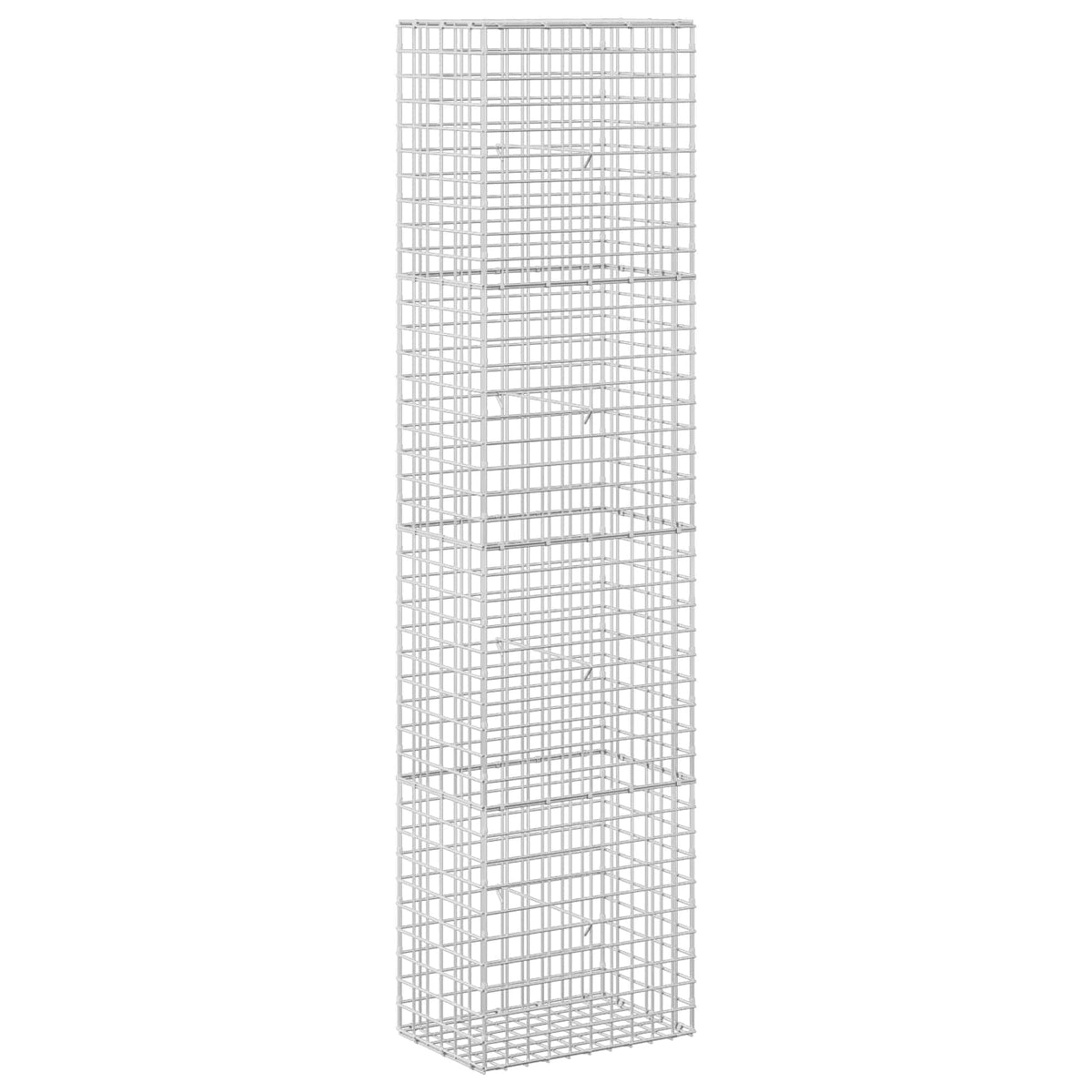 vidaXL Gabion z drutu 5 mm i siatką 5x5 cm 50x30x200 cm