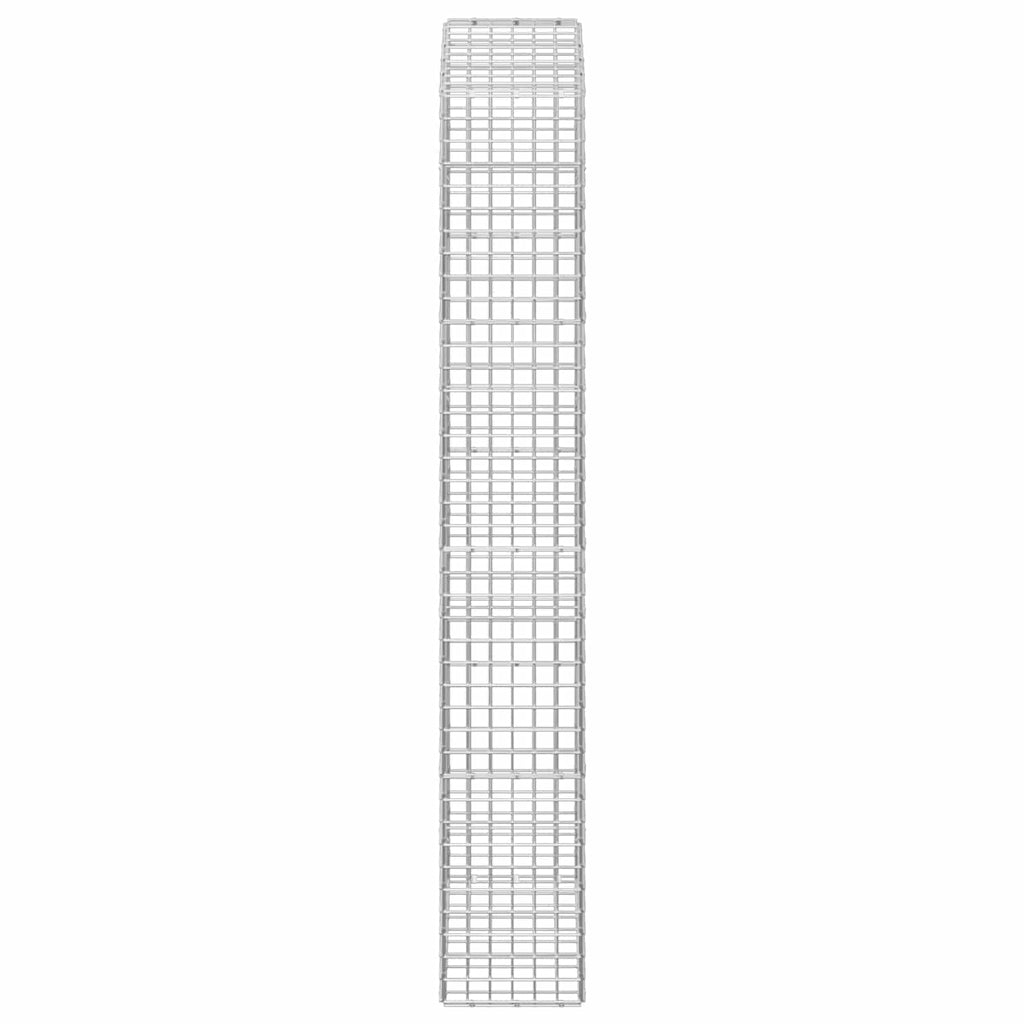 vidaXL Gabion z drutu 5 mm i siatką 5x5 cm 50x30x200 cm