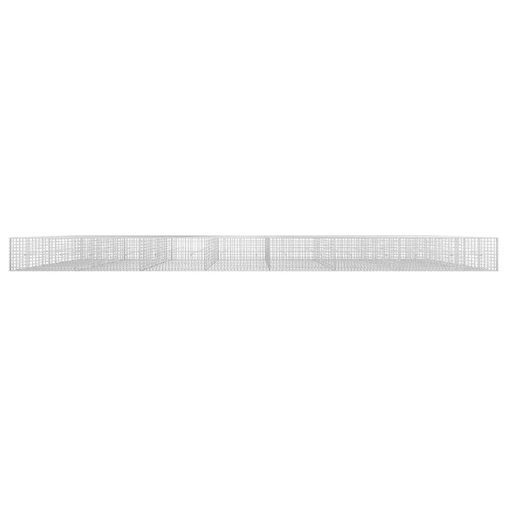 vidaXL Gabion z drutu 5 mm i siatką 5x5 cm 750x50x50 cm