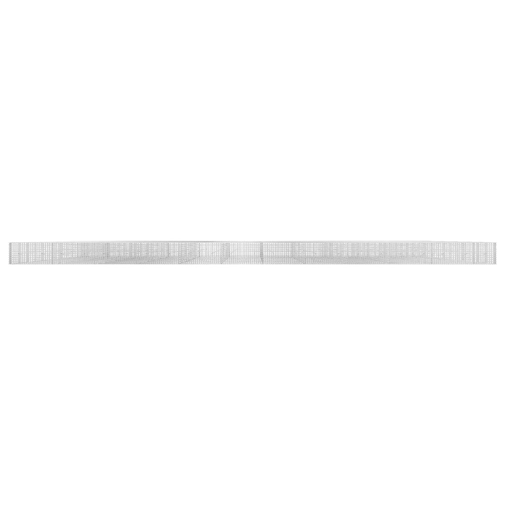vidaXL Gabion z drutu 5 mm i siatką 5x5 cm 1150x50x50 cm