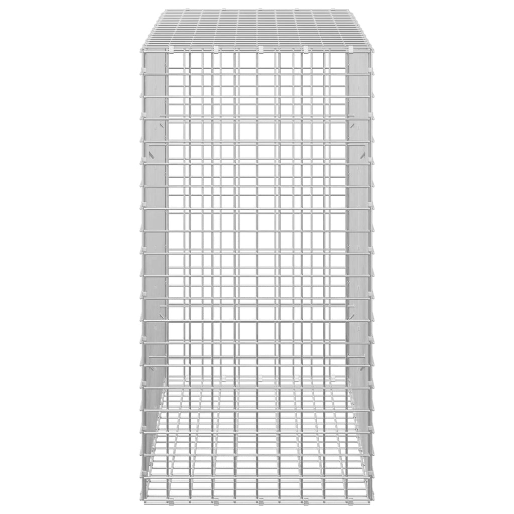vidaXL Gabion z drutu 5 mm i siatką 5x5 cm 100x50x100 cm
