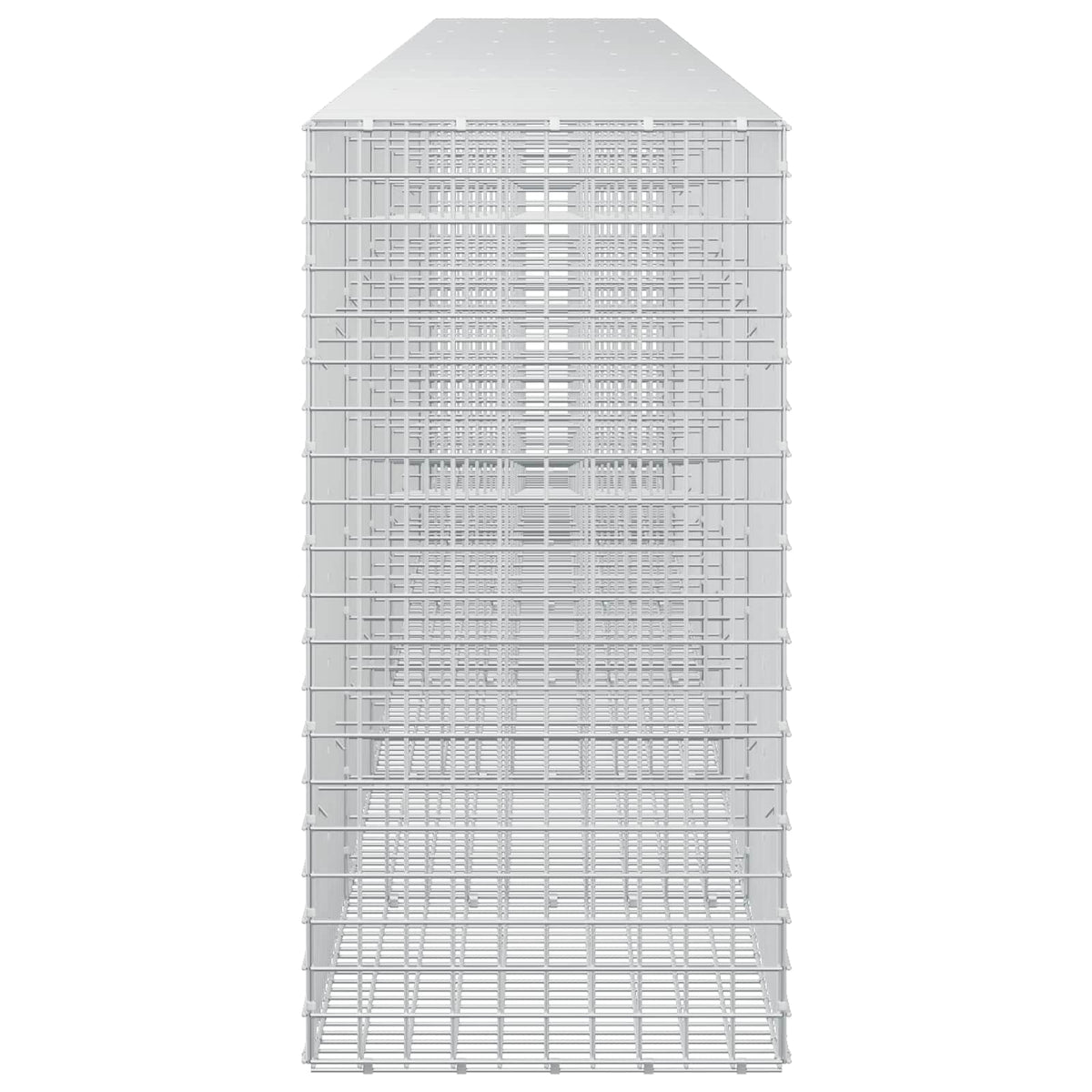 vidaXL Gabion z drutu 5 mm i siatką 5x5 cm 650x50x100 cm