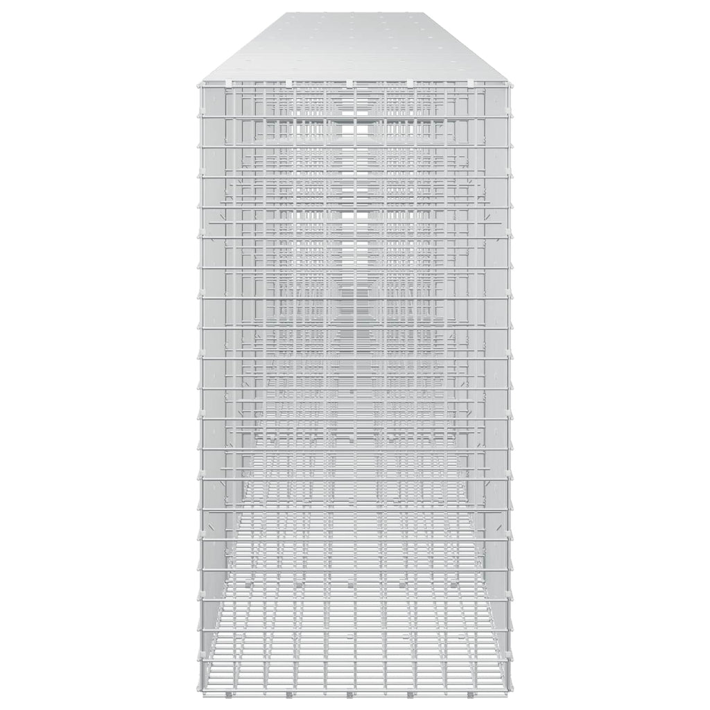 vidaXL Gabion z drutu 5 mm i siatką 5x5 cm 700x50x100 cm