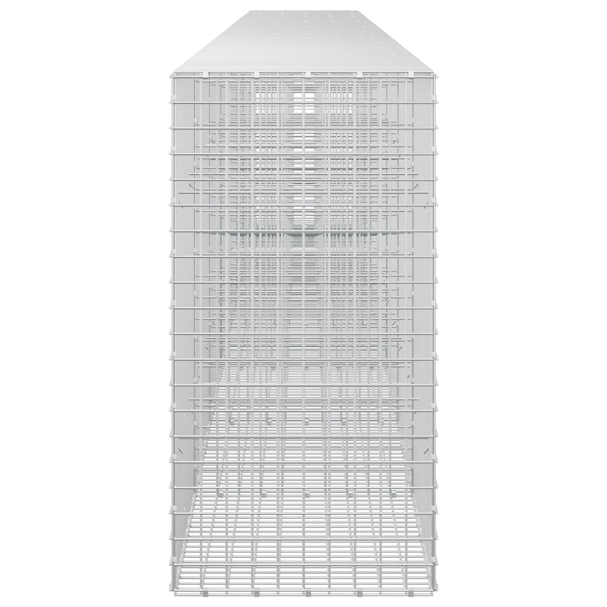 vidaXL Gabion z drutu 5 mm i siatką 5x5 cm 750x50x100 cm