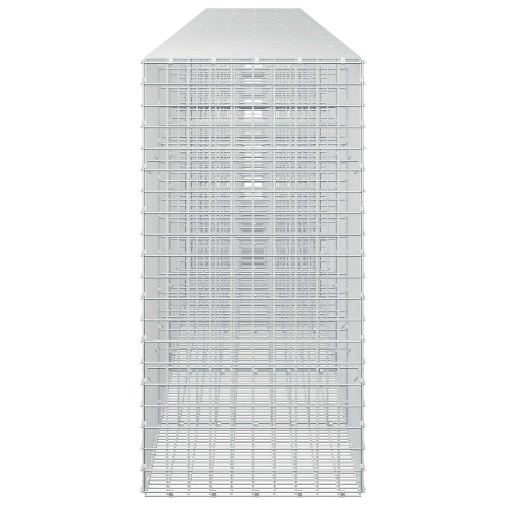 vidaXL Gabion z drutu 5 mm i siatką 5x5 cm 850x50x100 cm