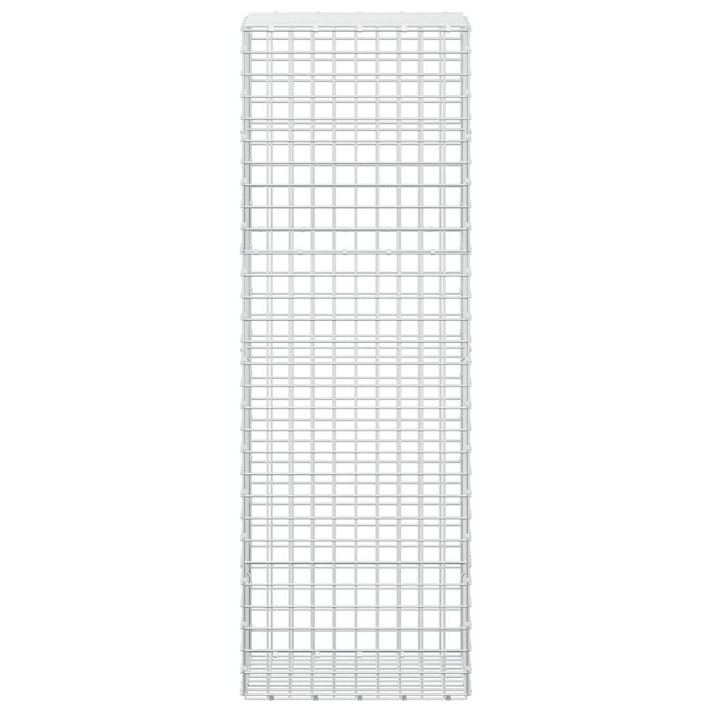 vidaXL Gabion z drutu 5 mm i siatką 5x5 cm 50x50x150 cm