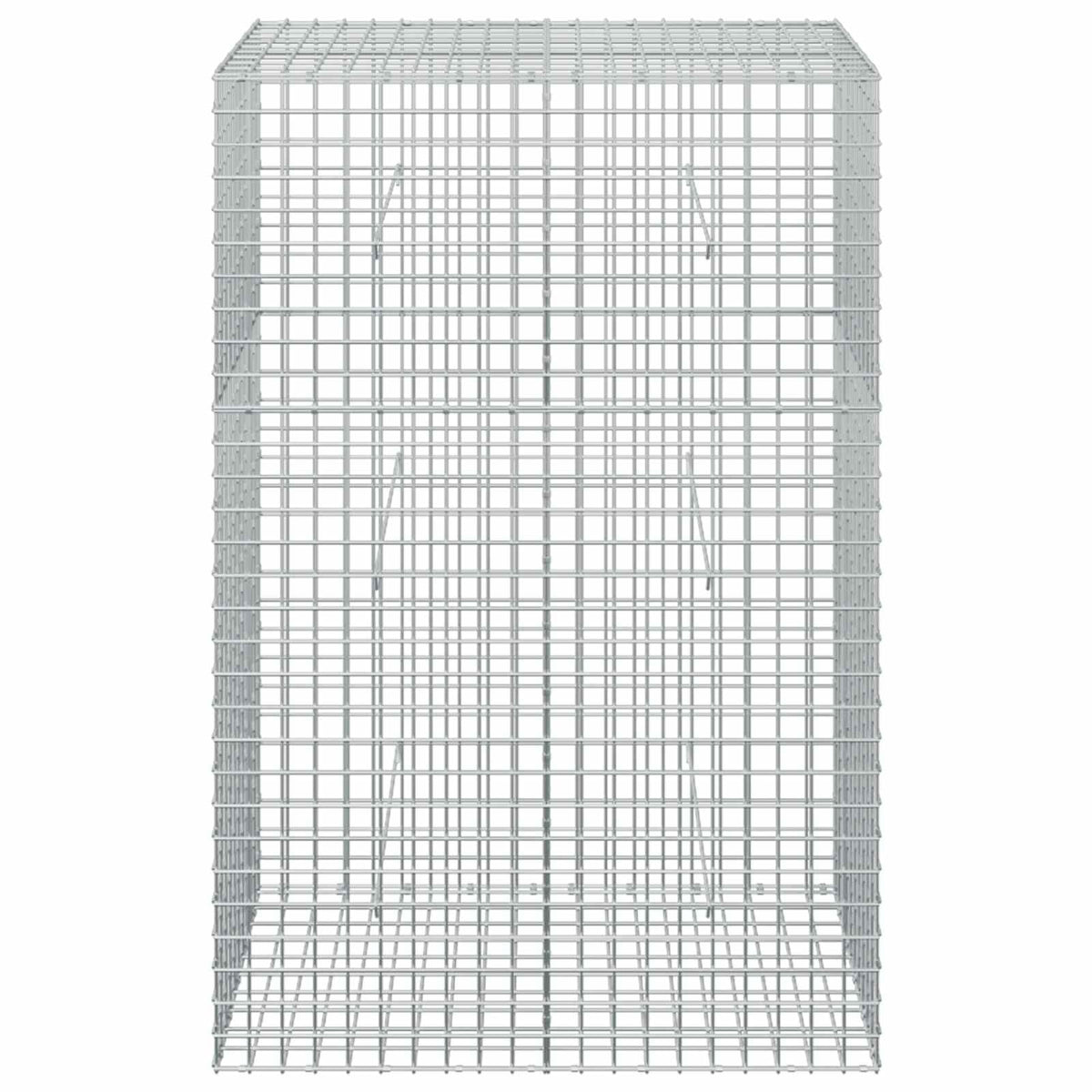 vidaXL Gabion z drutu 5 mm i siatką 5x5 cm 100x50x150 cm