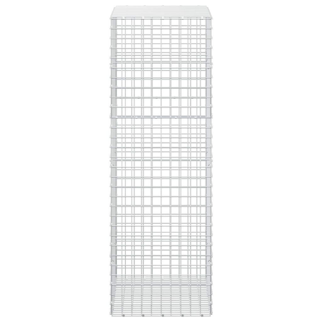 vidaXL Gabion z drutu 5 mm i siatką 5x5 cm 100x50x150 cm