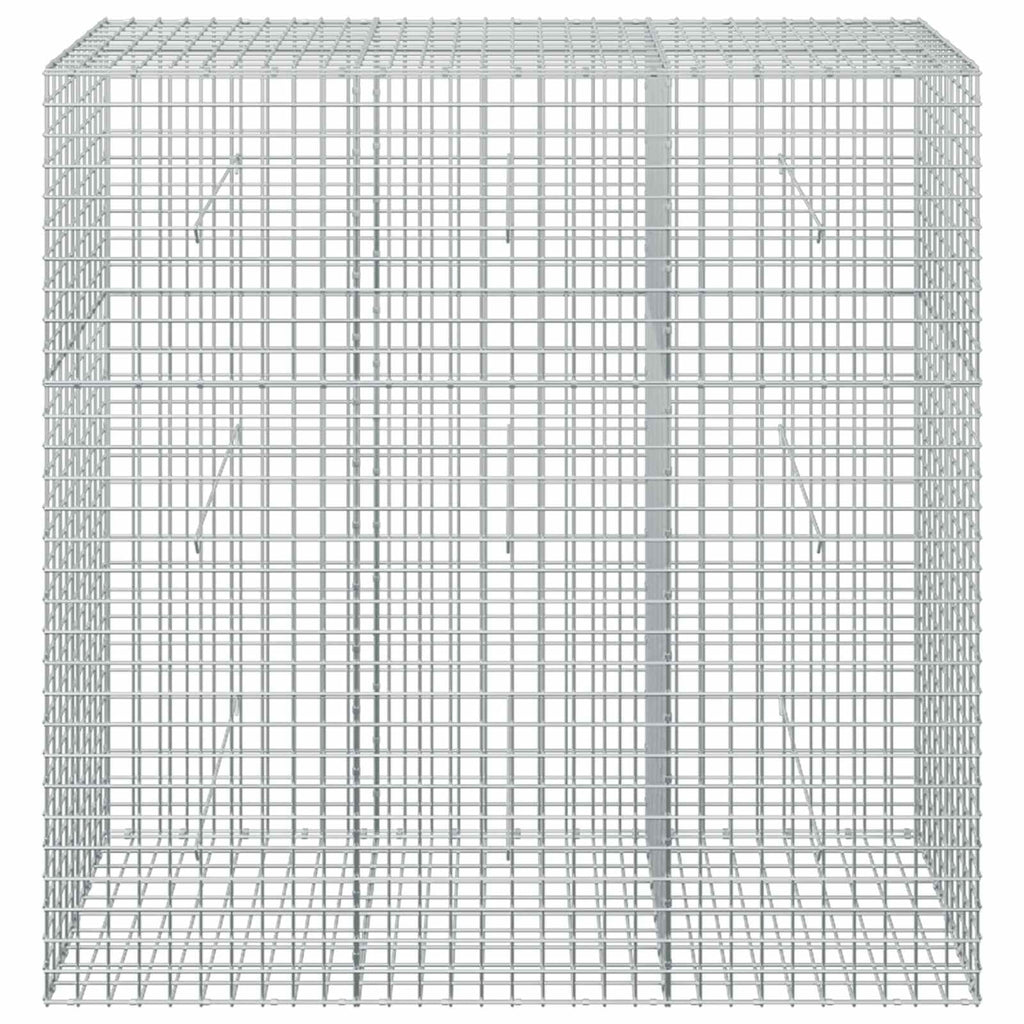 vidaXL Gabion z drutu 5 mm i siatką 5x5 cm 150x50x150 cm