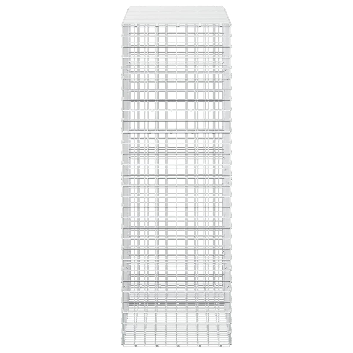vidaXL Gabion z drutu 5 mm i siatką 5x5 cm 150x50x150 cm