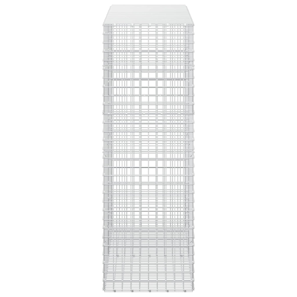 vidaXL Gabion z drutu 5 mm i siatką 5x5 cm 200x50x150 cm