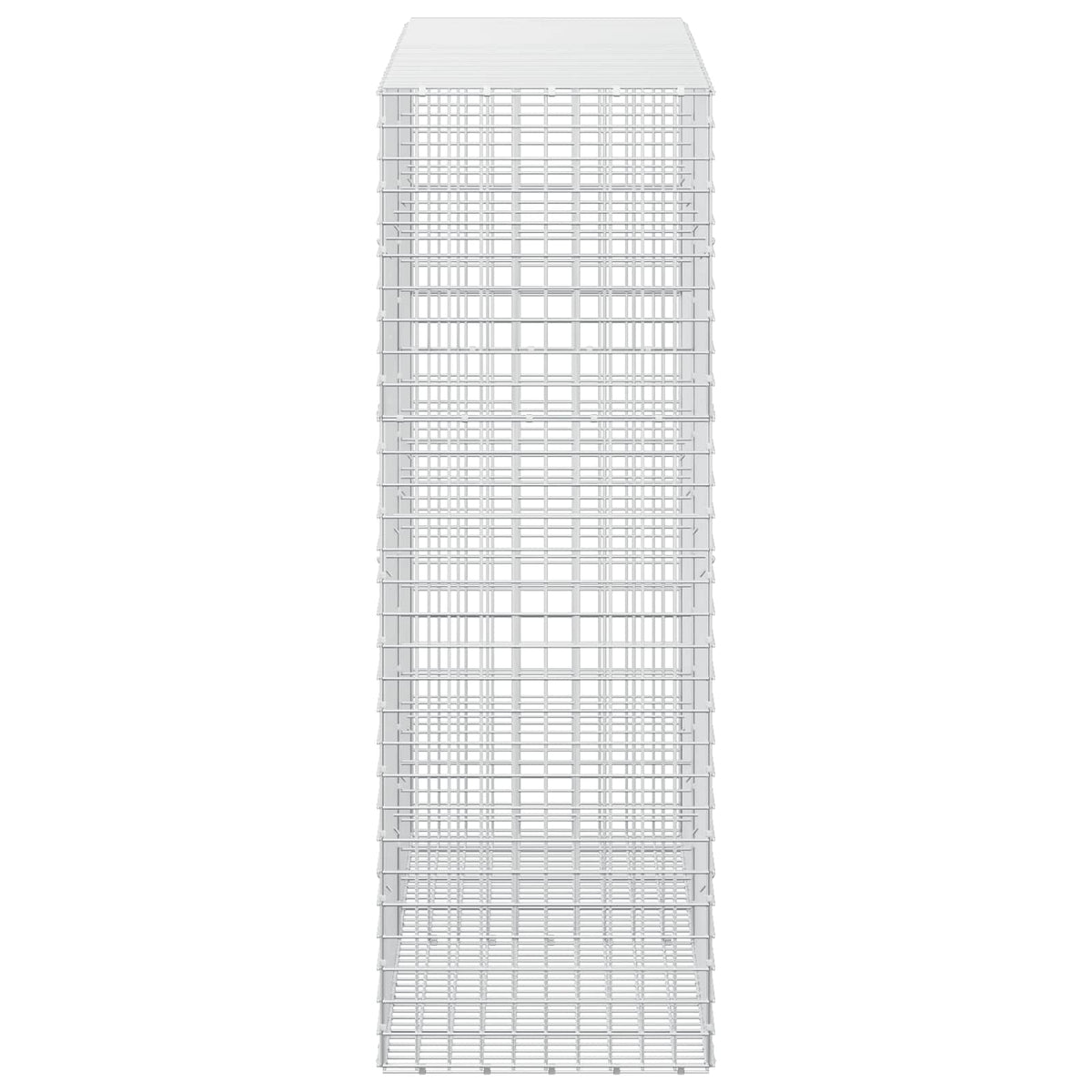 vidaXL Gabion z drutu 5 mm i siatką 5x5 cm 200x50x150 cm
