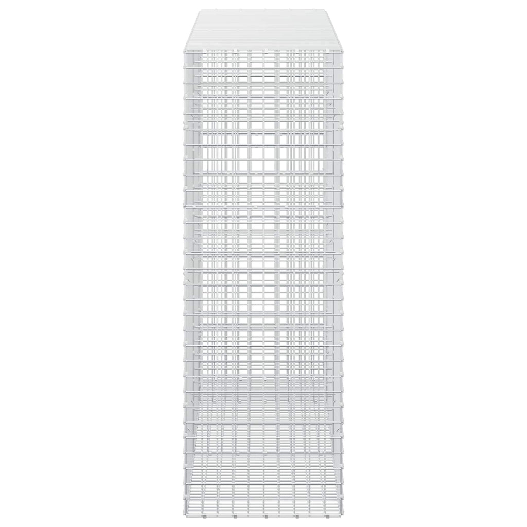 vidaXL Gabion z drutu 5 mm i siatką 5x5 cm 250x50x150 cm