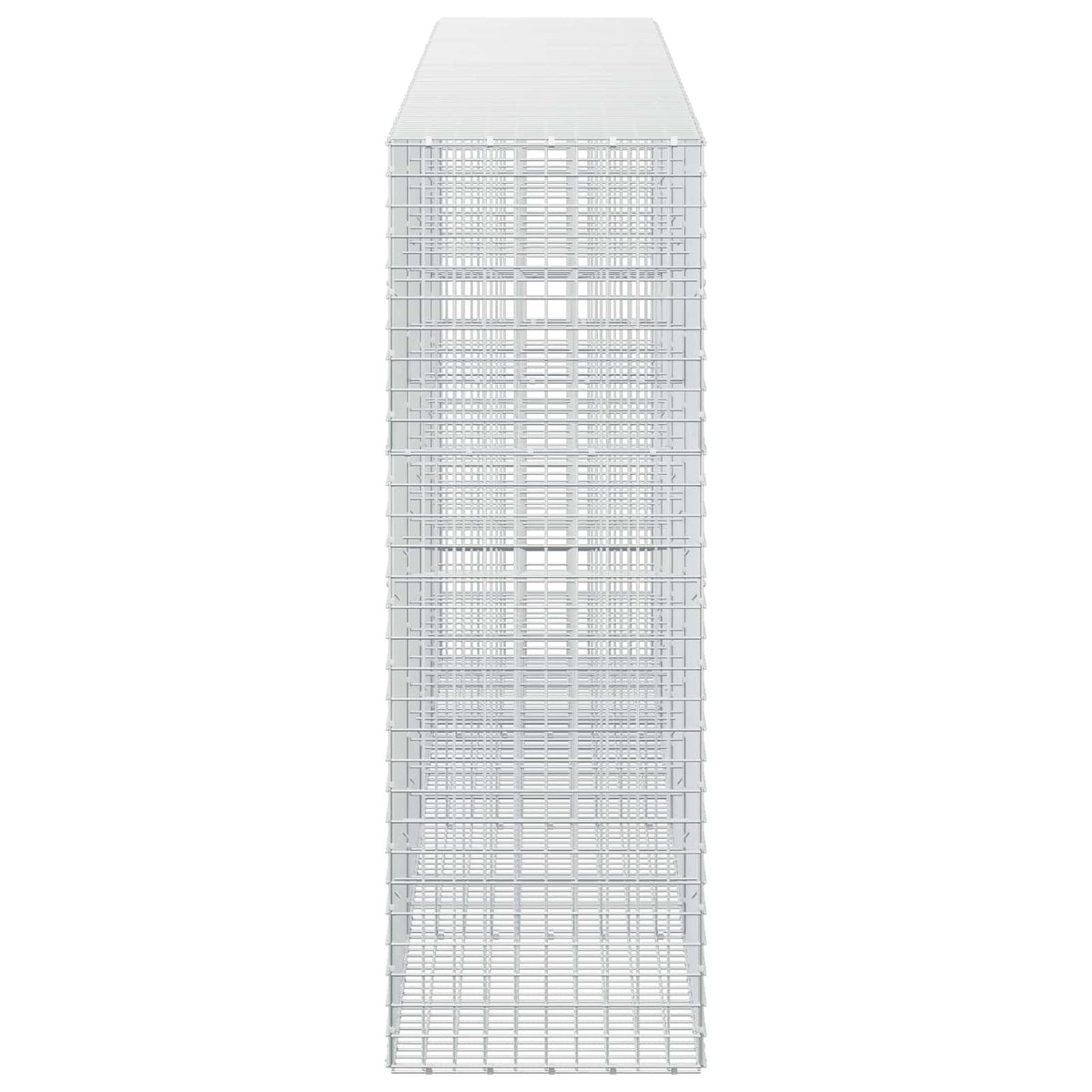 vidaXL Gabion z drutu 5 mm i siatką 5x5 cm 400x50x150 cm