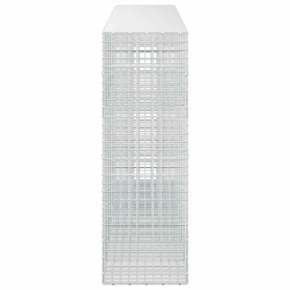 vidaXL Gabion z drutu 5 mm i siatką 5x5 cm 600x50x150 cm
