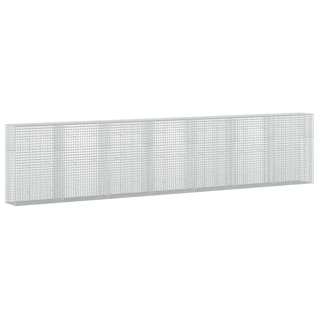 vidaXL Gabion z drutu 5 mm i siatką 5x5 cm 700x50x150 cm