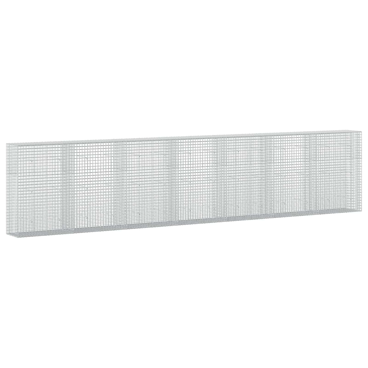 vidaXL Gabion z drutu 5 mm i siatką 5x5 cm 700x50x150 cm