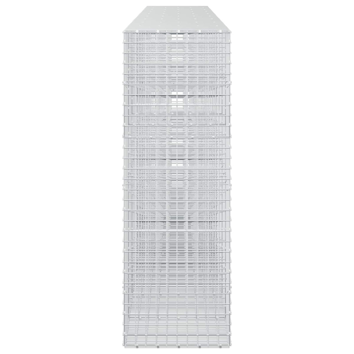 vidaXL Gabion z drutu 5 mm i siatką 5x5 cm 900x50x150 cm