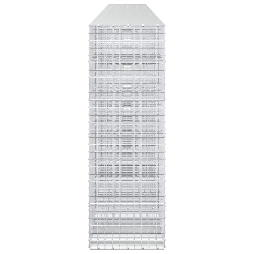 vidaXL Gabion z drutu 5 mm i siatką 5x5 cm 1100x50x150 cm