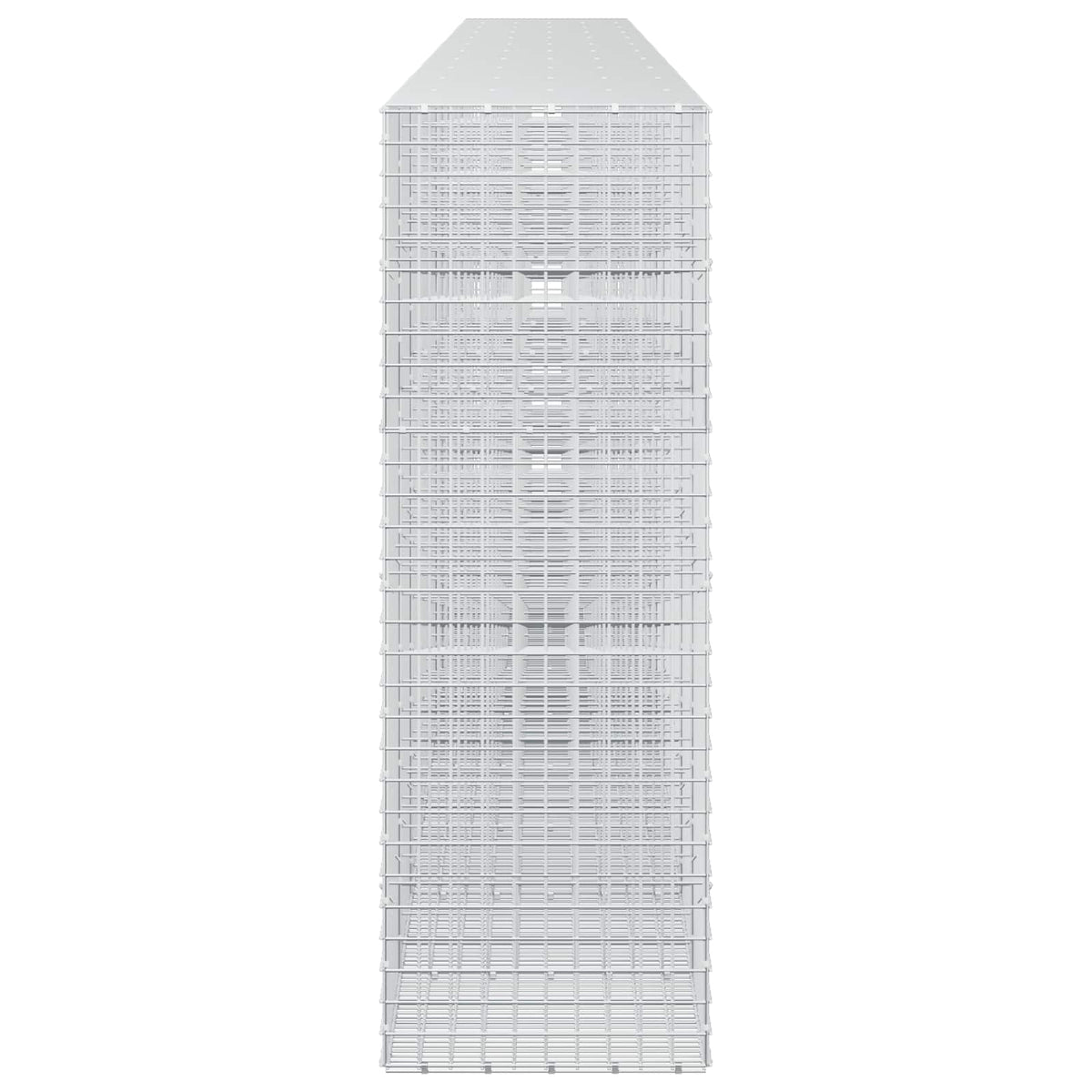 vidaXL Gabion z drutu 5 mm i siatką 5x5 cm 1100x50x150 cm