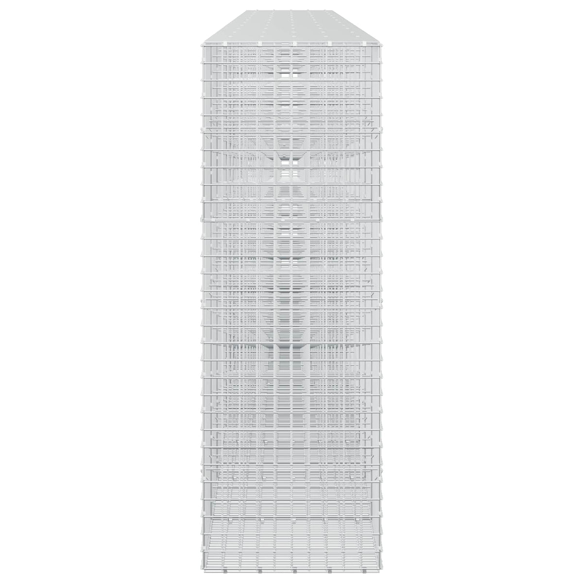 vidaXL Gabion z drutu 5 mm i siatką 5x5 cm 1150x50x150 cm