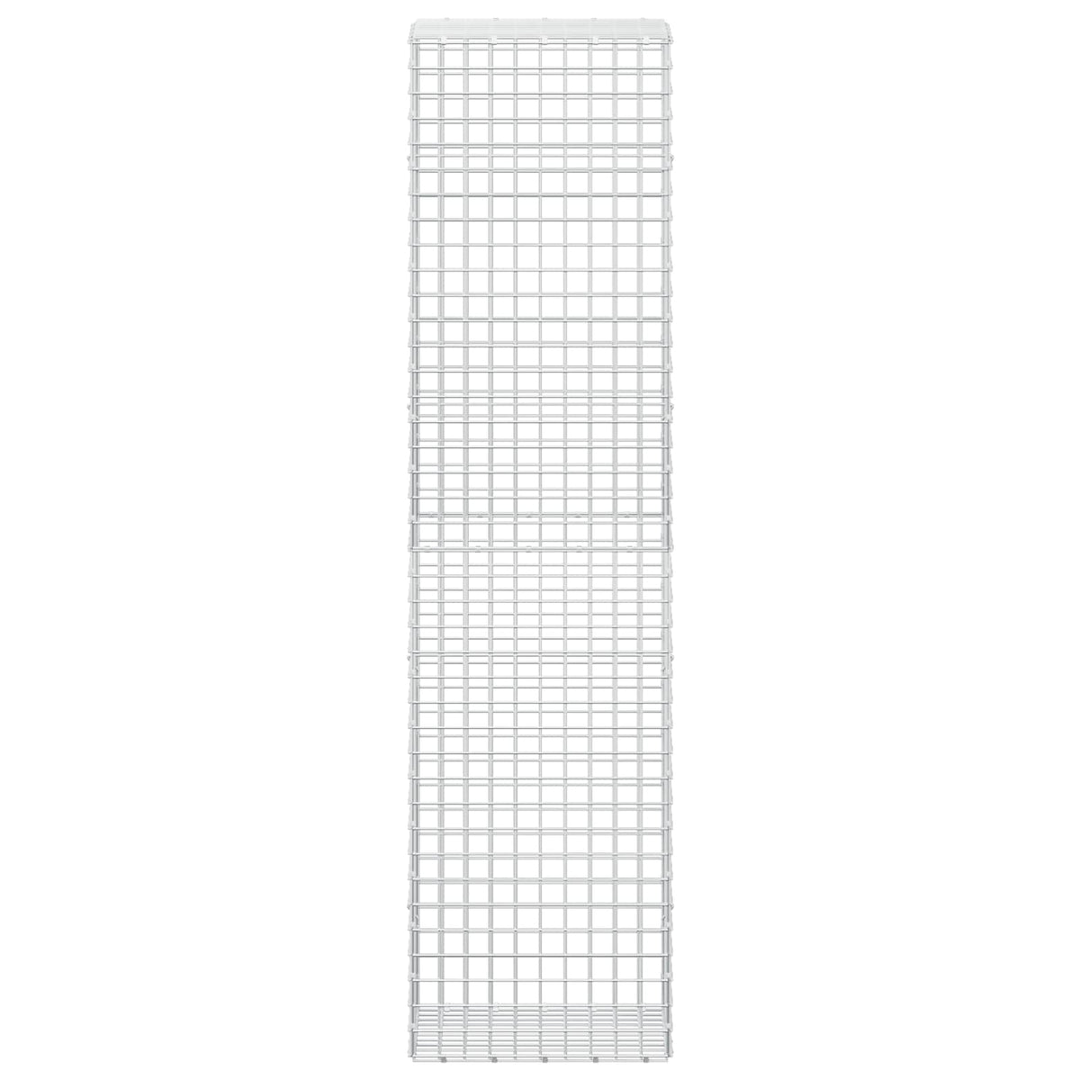 vidaXL Gabion z drutu 5 mm i siatką 5x5 cm 50x50x200 cm