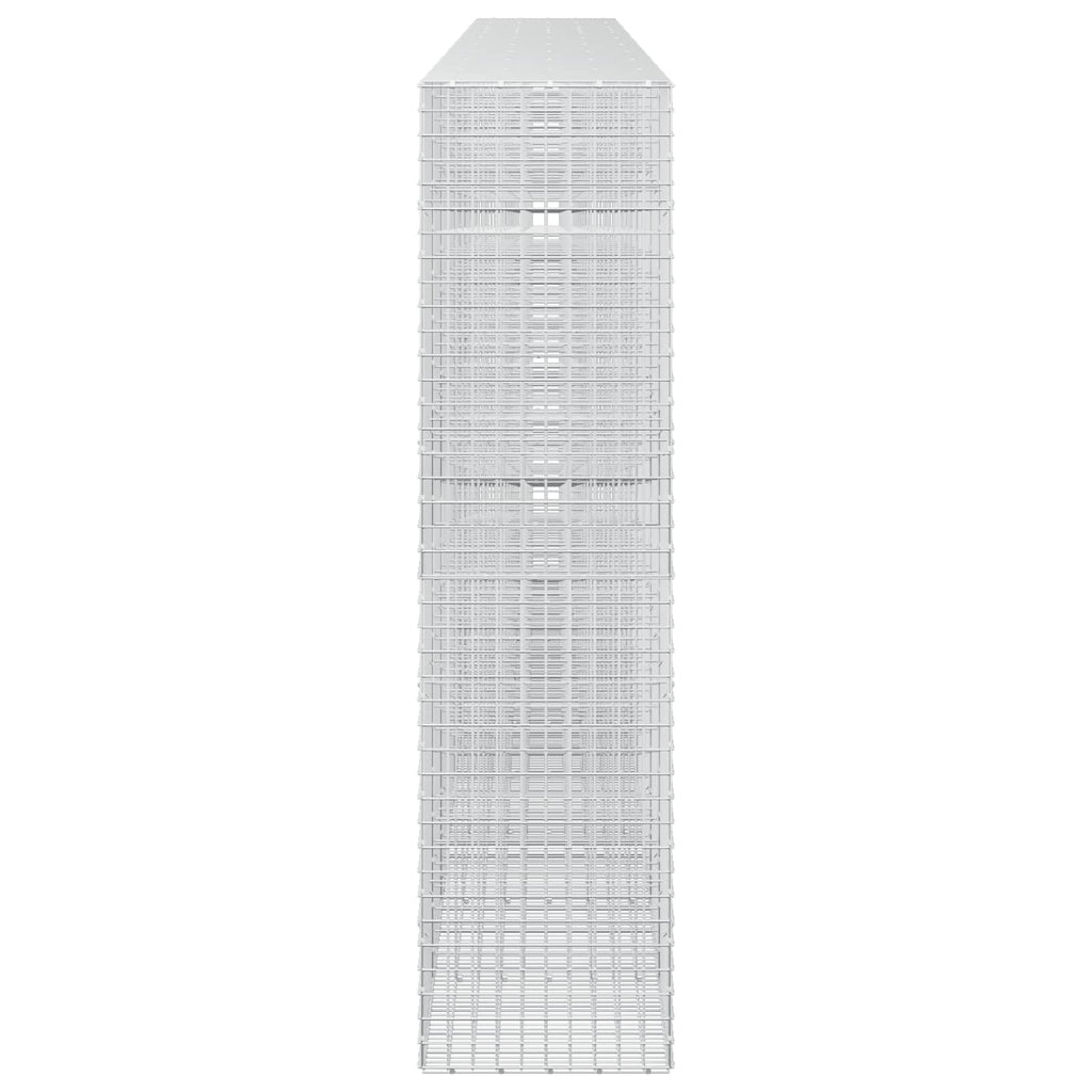 vidaXL Gabion z drutu 5 mm i siatką 5x5 cm 900x50x200 cm