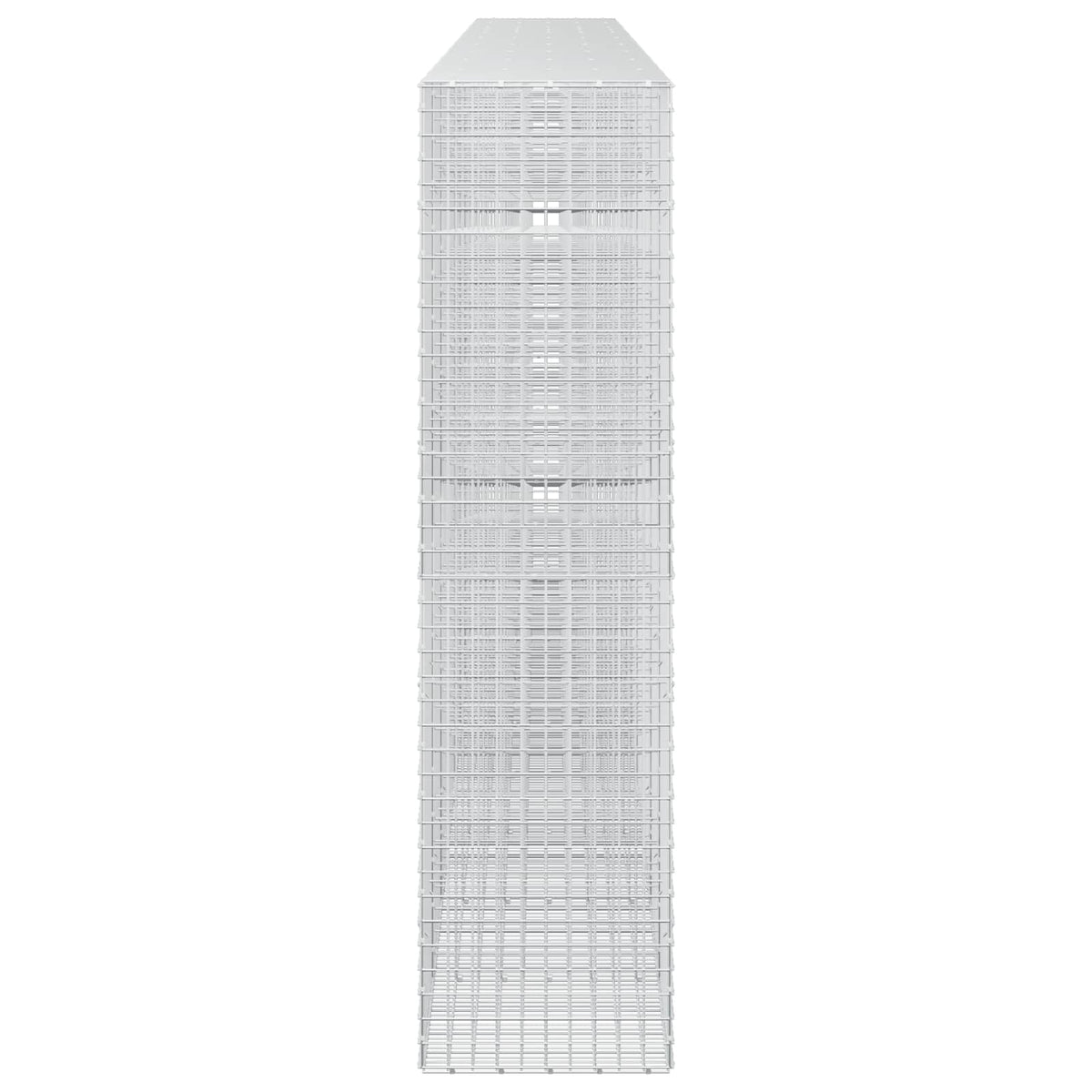 vidaXL Gabion z drutu 5 mm i siatką 5x5 cm 900x50x200 cm