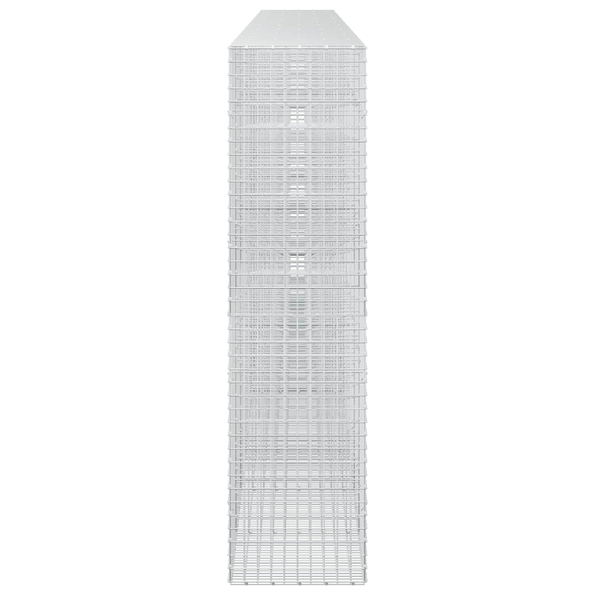 vidaXL Gabion z drutu 5 mm i siatką 5x5 cm 950x50x200 cm