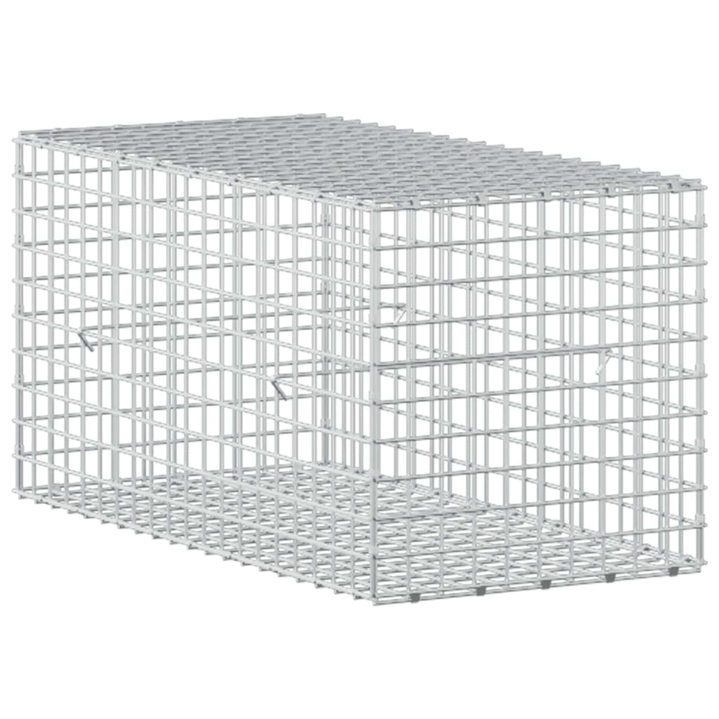 vidaXL Gabion z drutu 5 mm i siatką 5x5 cm 50x100x50 cm
