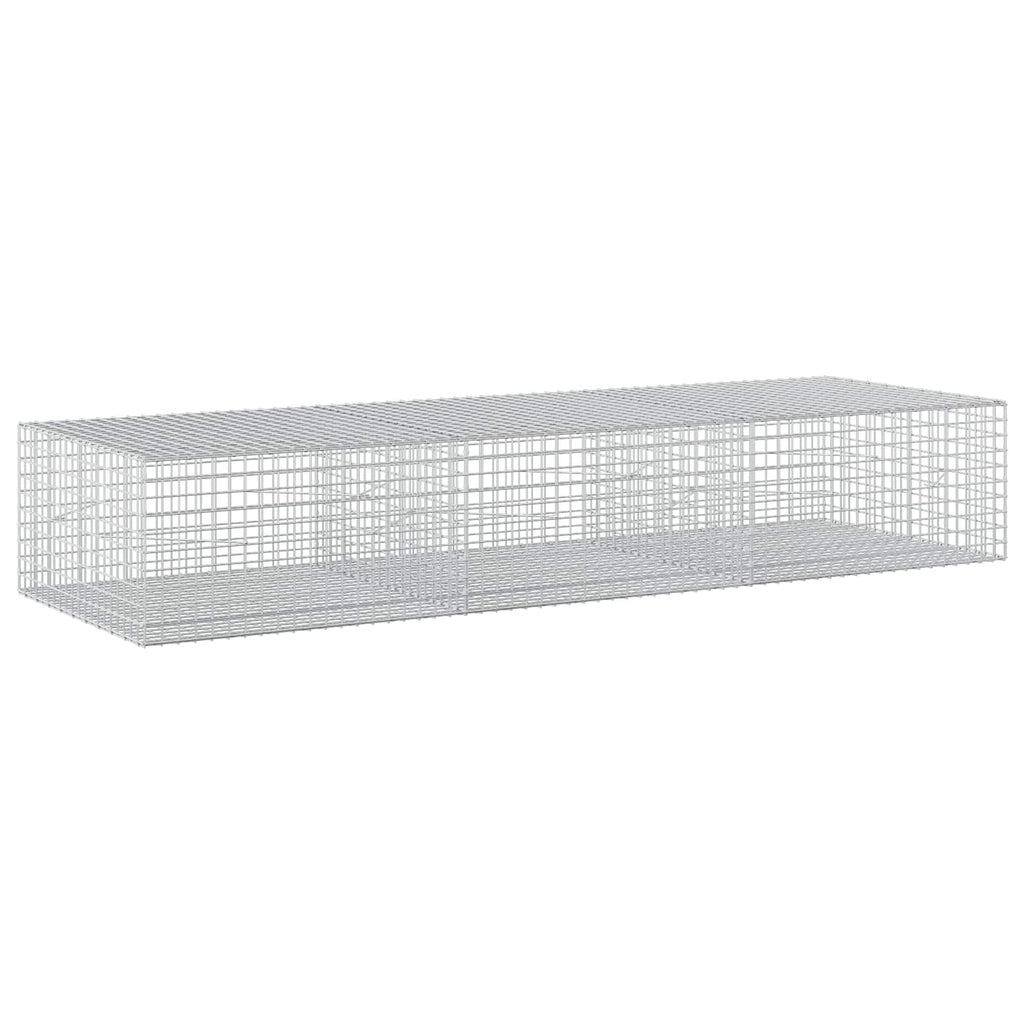 vidaXL Gabion z drutu 5 mm i siatką 5x5 cm 300x100x50 cm