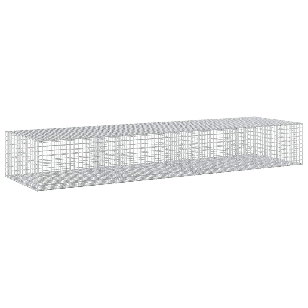 vidaXL Gabion z drutu 5 mm i siatką 5x5 cm 350x100x50 cm