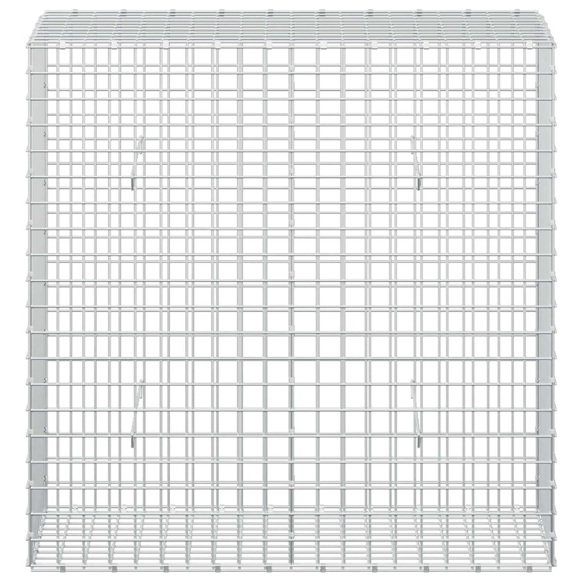 vidaXL Gabion z drutu 5 mm i siatką 5x5 cm 50x100x100 cm