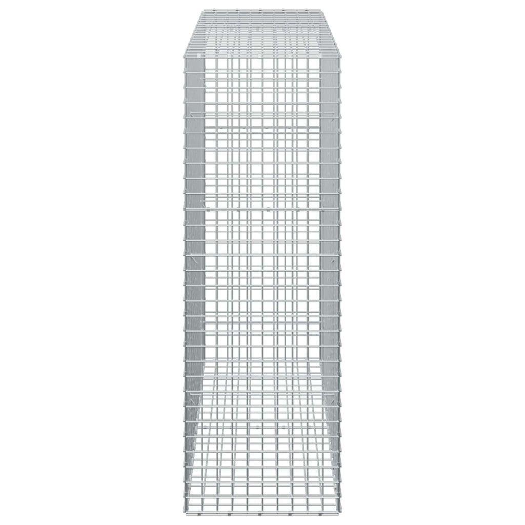 vidaXL Gabion z drutu 5 mm i siatką 5x5 cm 50x100x150 cm