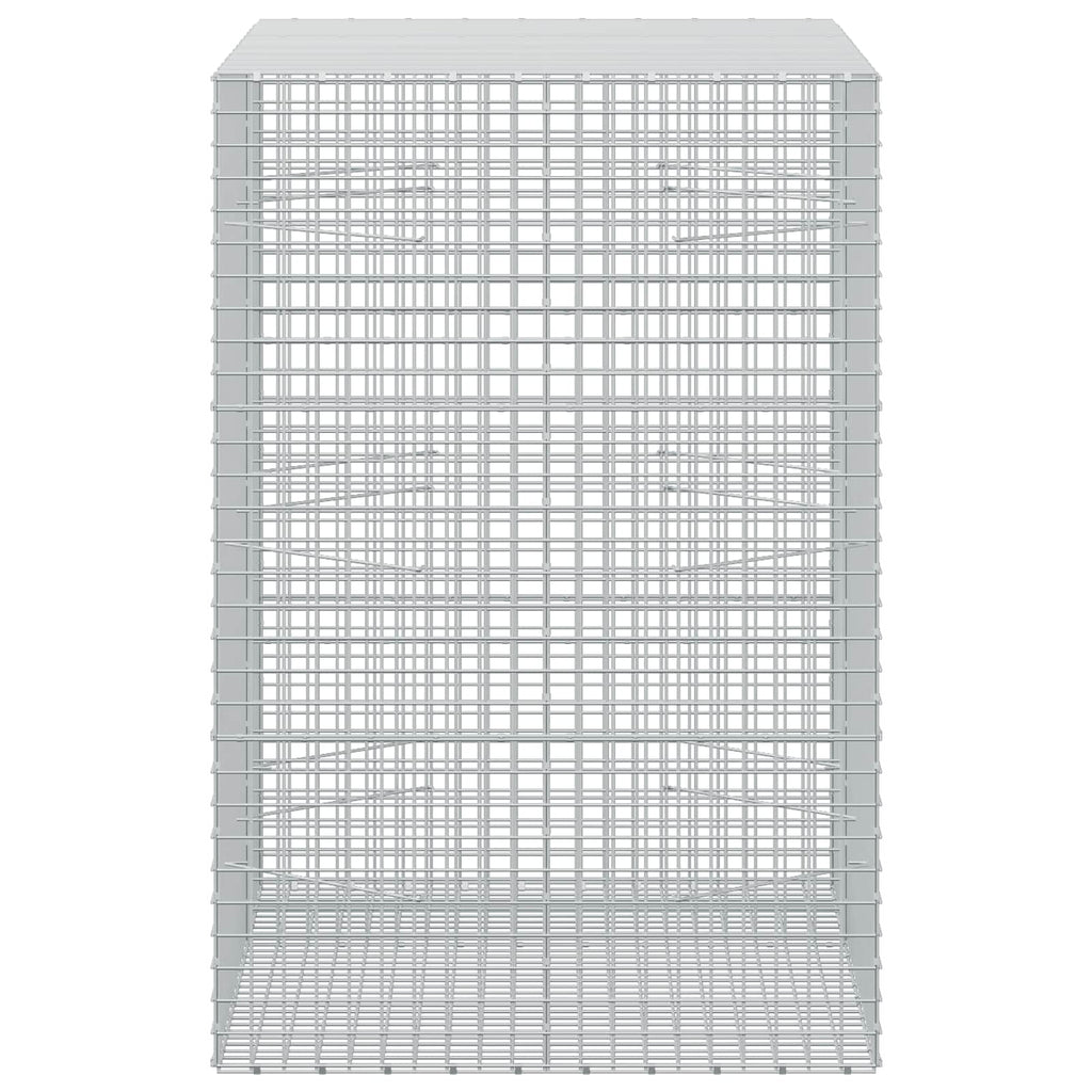 vidaXL Gabion z drutu 5 mm i siatką 5x5 cm 150x100x150 cm
