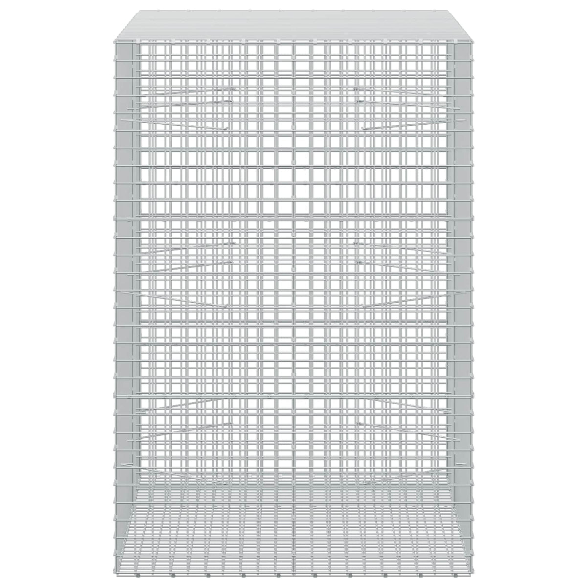 vidaXL Gabion z drutu 5 mm i siatką 5x5 cm 150x100x150 cm