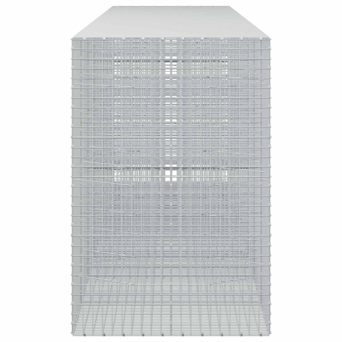 vidaXL Gabion z drutu 5 mm i siatką 5x5 cm 750x100x150 cm