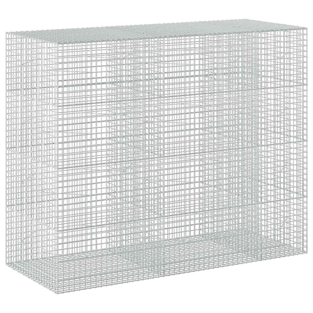 vidaXL Gabion z drutu 5 mm i siatką 5x5 cm 250x100x200 cm